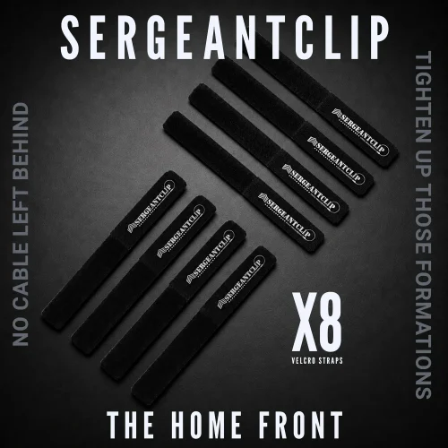 SergeantClip - Home & Office Velcro Bundle